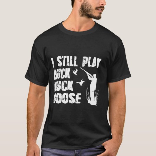 アイスティー遊ルガチョウおもしろいダック狩り Tシャツ (正面)