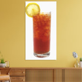 アイスティー1杯 キャンバスプリント (インサイチュ (リビング))