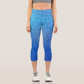 アイスデザインオンブルーメタル カプリレギンス (正面)