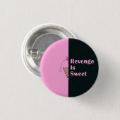 アイスデザイン「リベンジは甘い」 缶バッジ (正面&裏面)
