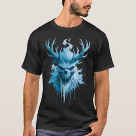 アイスデモンスカルグラフィックTシャツ Tシャツ