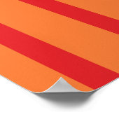 アイストリップウォッチレッド ポスター (角)