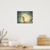 アイストンネル – ヴィンテージファインアート ポスター (キッチン)