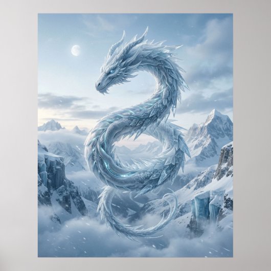 アイスドラゴンの山頂 ポスター (正面)