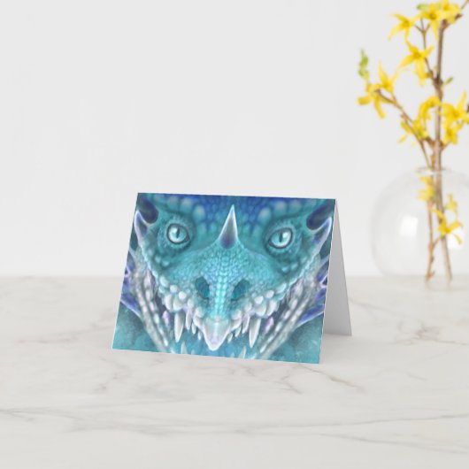 アイスドラゴン カード (黄色い花)