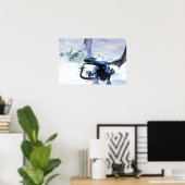 アイスドラゴン ポスター (ホームオフィス)