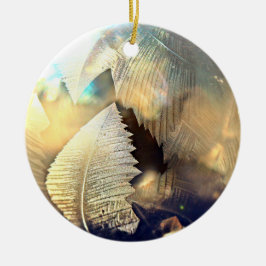 アイスバブルクリスマス飾り セラミックオーナメント