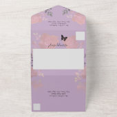 アイスバラピンクフローラキンセアニェラオールインワンインヴィータ オールインワン招待状 (外側)