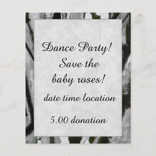 アイスバラ枝 チラシ (正面)