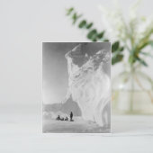 アイスバーグが休憩する犬ぞりチーム ポストカード (スタンド正面)