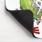 アイスバーグのレタスおもしろいクウェッジサラダを氷解しない マウスパッド (コーナー)