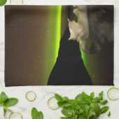 アイスバーグオーロラ キッチンタオル (折り畳み)