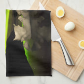 アイスバーグオーロラ キッチンタオル (四つ折り)