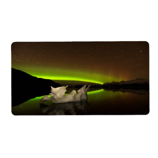 アイスバーグオーロラ ラベル (正面)