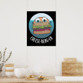 アイスバーグチーズバーガーおもしろいプンダークBG ポスター (キッチン)