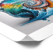 アイスバーグノーチラス貝 ポスター (角)