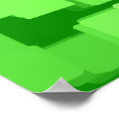 アイスバーグ幾何学芸術 ポスター (角)