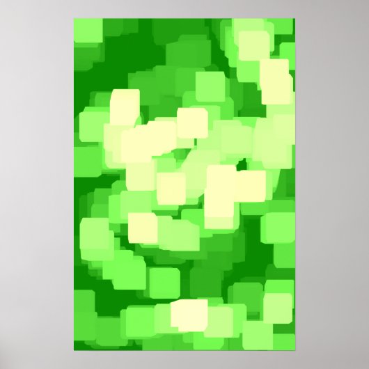 アイスバーグ幾何学芸術 ポスター (正面)