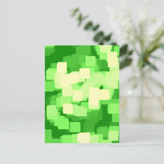 アイスバーグ幾何学芸術 ポストカード (スタンド正面)