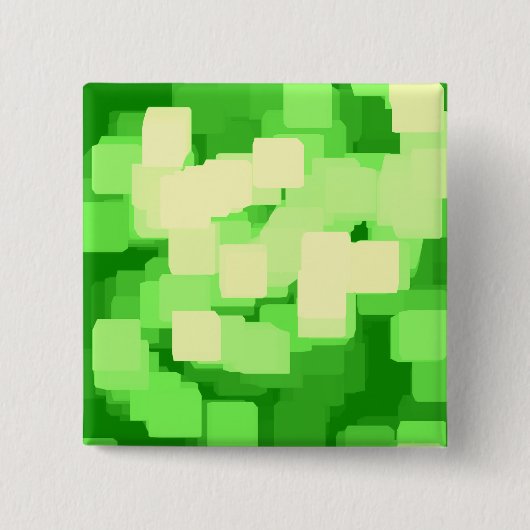 アイスバーグ幾何学芸術 缶バッジ (正面)