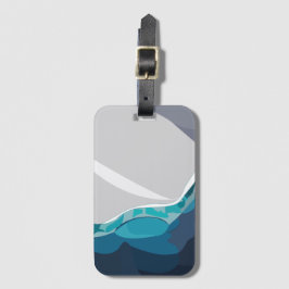 アイスバーグ海景観 ラゲッジタグ