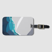 アイスバーグ海景観 ラゲッジタグ (正面横)