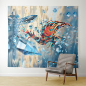 アイスバード タペストリー (インサイチュ(横))