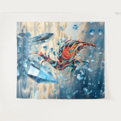 アイスバード タペストリー (正面(横))