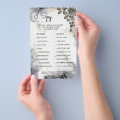 アイスパイブラックバラウェディングレセプションゲームカード チラシ (ハンドル)