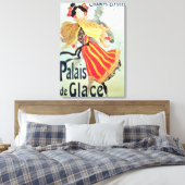 アイスパレス,シャンゼリゼ,パリ, 1893 キャンバスプリント (インサイチュ (寝室))
