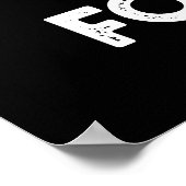 アイスパンダークおもしろいBGの氷しか持たない ポスター (角)