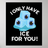 アイスパンダークおもしろいBGの氷しか持たない ポスター (正面)