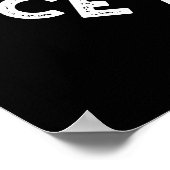 アイスパンダークおもしろいBGの氷しか持たない ポスター (角)