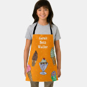 アイスパーソナライズされたクリームエプロン エプロン (インサイチュ)