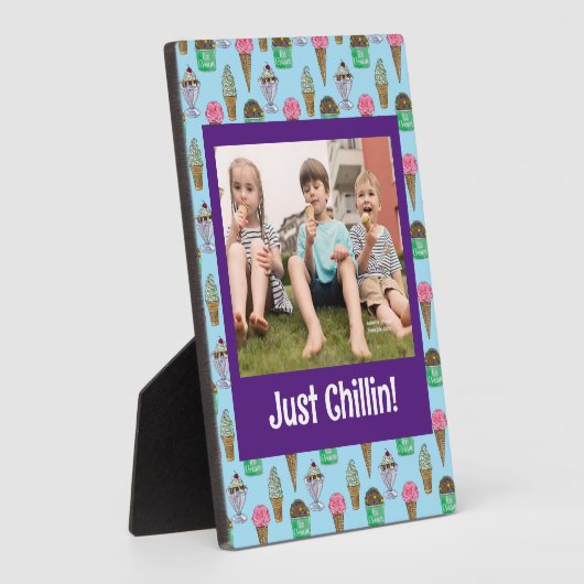 アイスパーソナライズされたクリームフォトプラーク フォトプラーク (側面)