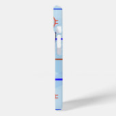 アイスパーソナライズされたホッケーデザイン Case-Mate iPhoneケース (裏面 / 左)