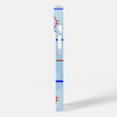 アイスパーソナライズされたホッケーデザイン Case-Mate iPhoneケース (裏面 / 左)