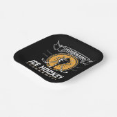 アイスパーソナライズされたホッケートロフィー選手チームゲーム ペーパープレート (傾斜あり)