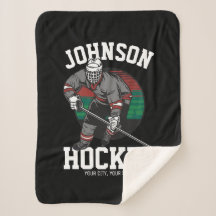 アイスパーソナライズされたホッケープレーヤーチームアスリート名