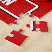 アイスパーソナライズされたホッケー選手 ジグソーパズル (側面)