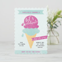 アイスパーティー招待状