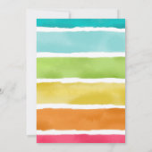 アイスパーティー ファーストバースデー 招待状 (裏面)