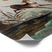 アイスビクトリアンスケートで滑るシーンポスター ポスター (角)