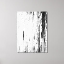 「アイスピック」白黒抽象芸術アート キャンバスプリント