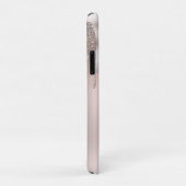 アイスピンクシルバーリップダイヤモンドグリッタースパークルドリップ Case-Mate iPhoneケース (裏面/右)