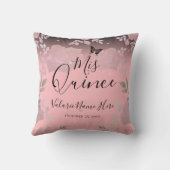 アイスピンクファンシーバラミクリンスピンク装飾用クッション クッション (裏面)