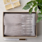 アイスピンクローズ金ゴールドダイヤモンドグリッタードリップスウィート16 薄葉紙 (ギフト)