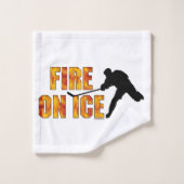 アイスファイヤー（ホッケー） バスタオルセット (ウォッシュタオル)