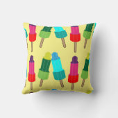 アイスファンキークリームパターン |アイスクリームグラフィックDuvet クッション (裏面)