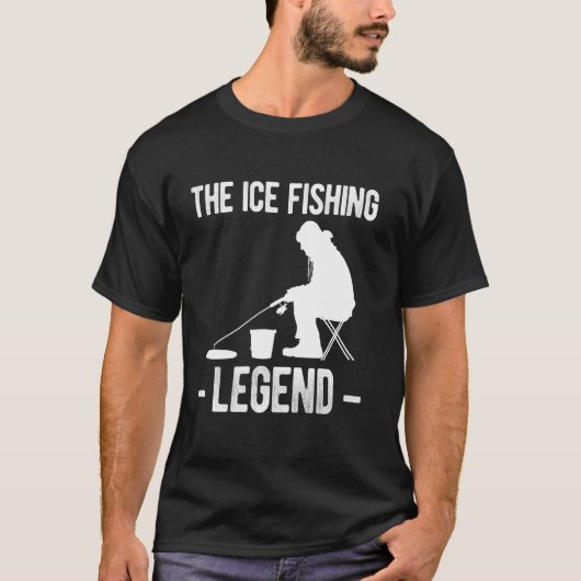 アイスフィッシングの伝説 Tシャツ (正面)